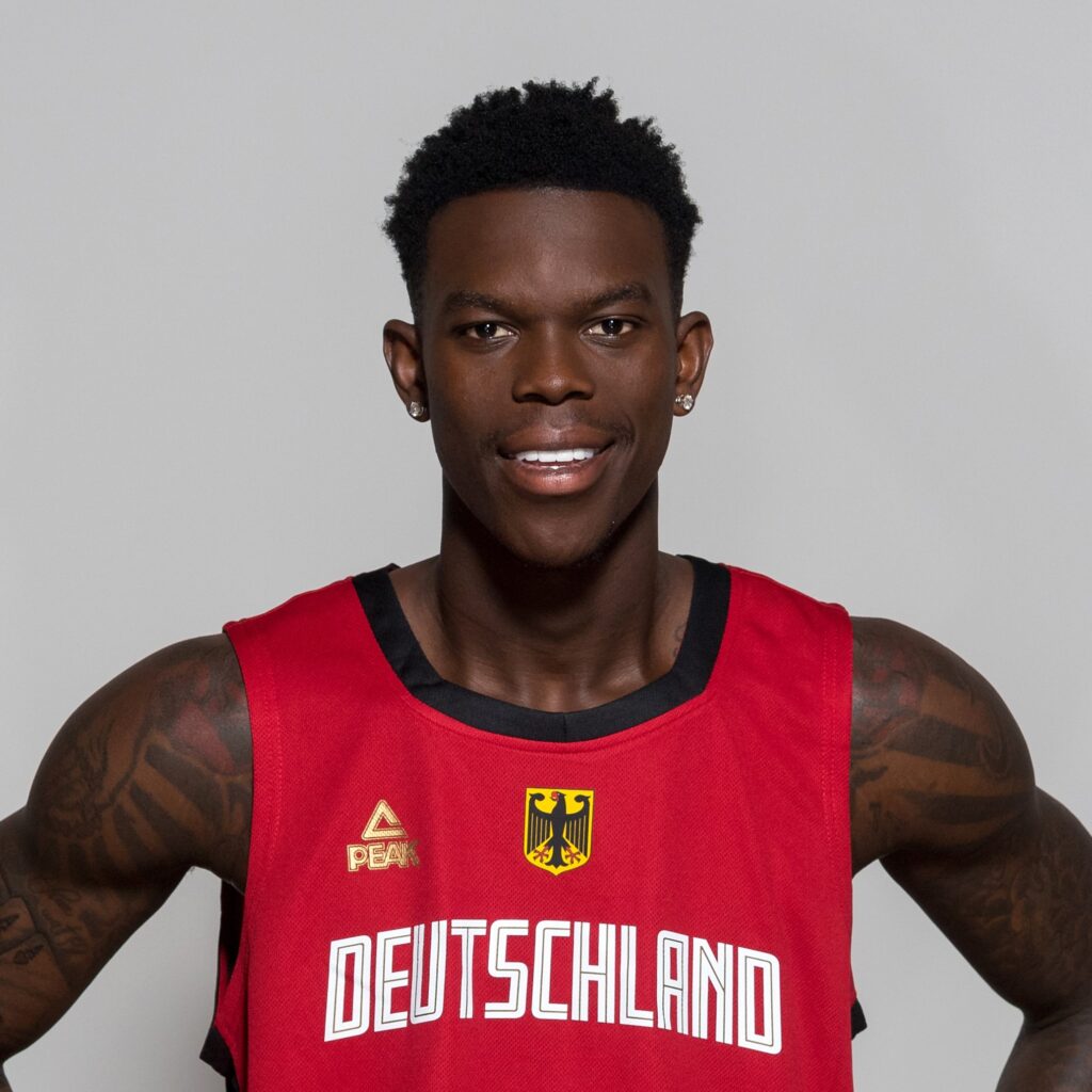 Basketball Hamburg 15.08.2019
Deutscher Basketball Bund DBB
Nationalmannschaft Herren Männer
Vorbereitungsspiel zum WM 2019
Team Deutschland (GER)
Dennis Schröder / Schroeder (Deutschland, No.17) Schröder
Foto: Camera4

Jede Nutzung des Fotos ist honorarpflichtig gemaess derzeit gueltiger MFM Liste zzgl. Mehrwertsteuer. Urhebervermerk wird nach Paragraph 13 UrhG ausdruecklich verlangt. Belegexemplar erforderlich! Bei Verwendung des Fotos ausserhalb journalistischer Zwecke bitte Ruecksprache mit dem Fotografen halten. - Each usage of the photo requires a royalty fee in accordance to MFM. No model release. For any usage other than editorial purposes please contact the author.